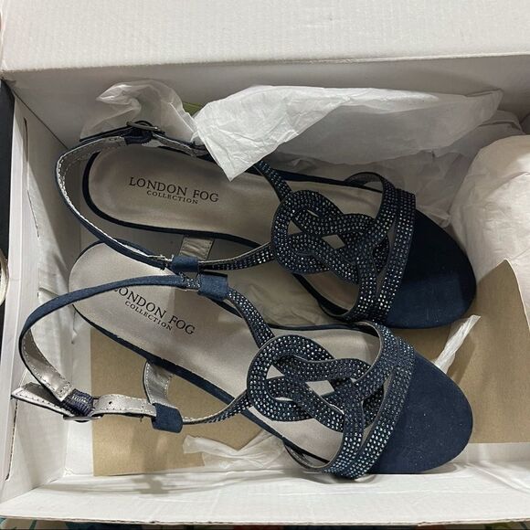 London Fog Women’s Sandals sz 6 Demi-Wedge NEW # Bag AA-29 - Picture 6 of 6